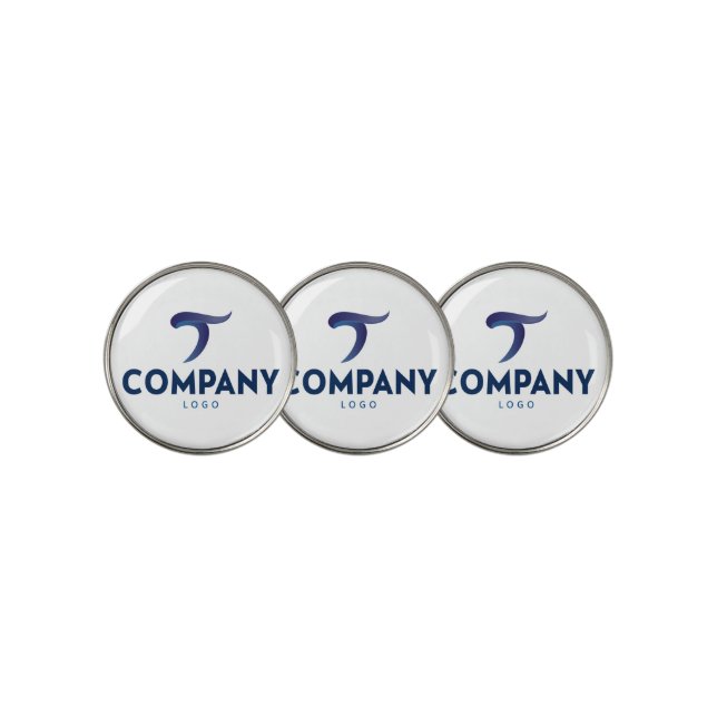 Personalized Custom Company Golf Gift Set Ball Marker (3 Up)