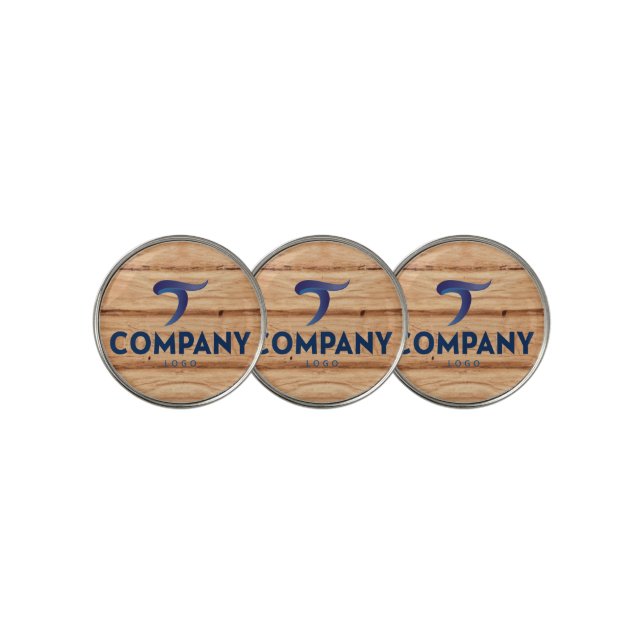 Personalized Custom Company Golf Gift Set Ball Marker (3 Up)