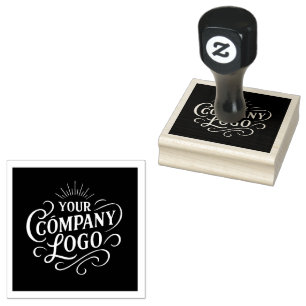 Personalized Custom Company Logo Business Branding Rubber Stamp