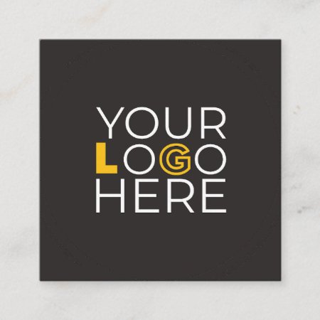 Personalized Custom Company Logo Business Card