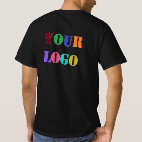 Personalized Custom Company Logo Business T_Shirt