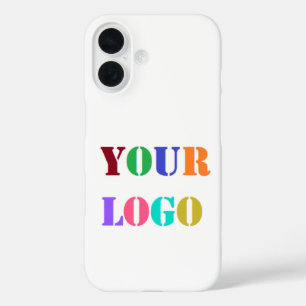 Personalized Custom Company Logo Your Business iPhone 16 Case