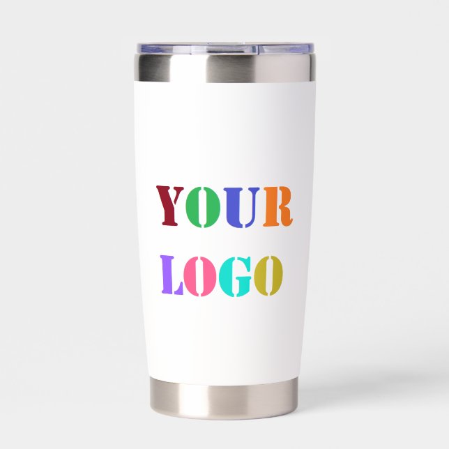 Personalized Custom Company Logo Your Business Insulated Tumbler (Front)