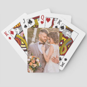 Personalized Custom Couple Photo Poker Cards