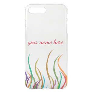 Personalized Custom Curved Lines iPhone 8 Plus/7 Plus Case
