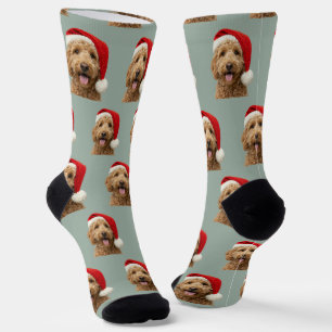 Personalized Custom Cute Doodle Christmas Socks