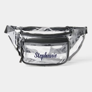 Personalized Custom Dark Blue Name Stadium 