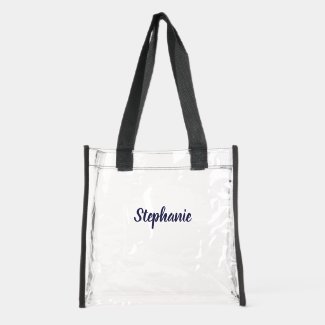Personalized Custom Dark Blue Name Stadium 