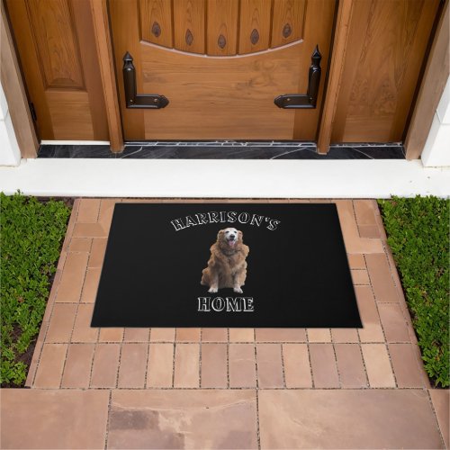 Personalized Custom Dog Cat Name Photo Pet Doormat