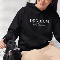 Personalized custom dog name dog mom mama gift hoodie