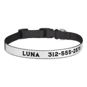 Personalized Custom Dog Pet Collar