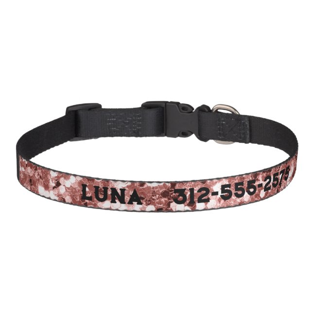 Personalized Custom Dog Pet Collar (Front)