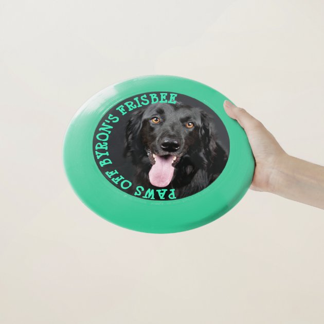 custom dog frisbee