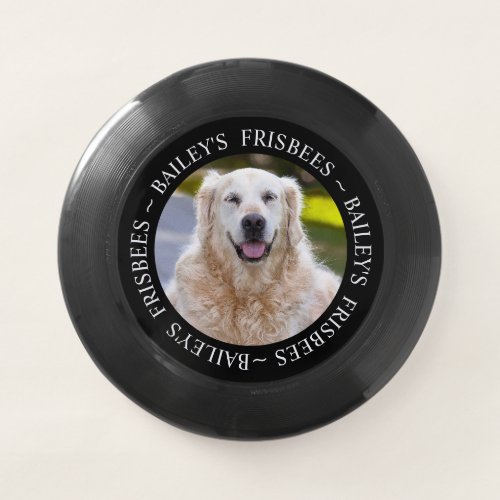 Personalized Custom Dog Photo Wham_O Frisbee