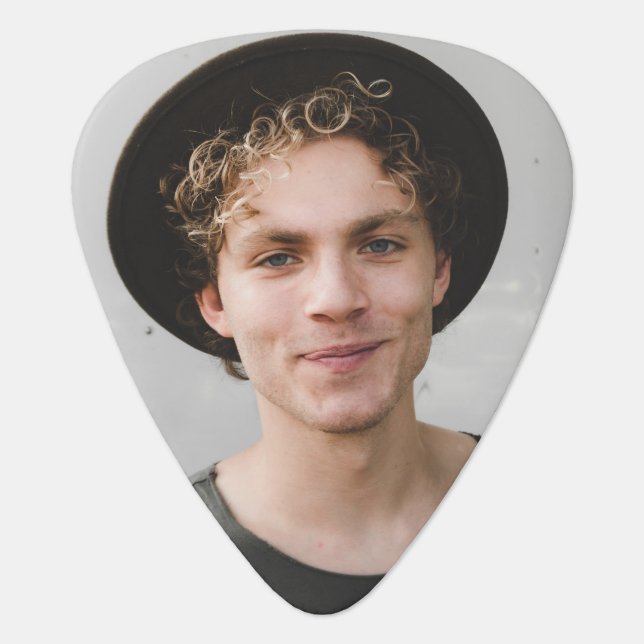 Personalized Custom Double Sided Photo Guitar Pick (Front)