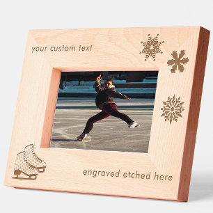 Personalized Custom Engraved Etched Ice Skates