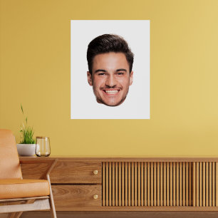 Personalized Custom Face Dad  Poster