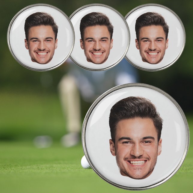 Personalized Custom Face Golf Ball Marker (Creator Uploaded)