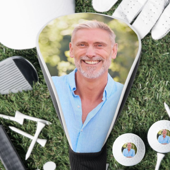 Personalized Custom Face Photo Golf Head Cover (Create your Own Photo Golf Head Cover )