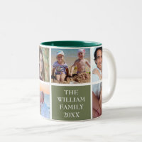 Personalized Custom Family 6 Photo Collage Sage