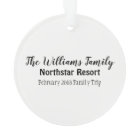 Personalized Custom FAMILY Holiday Photo Ornament