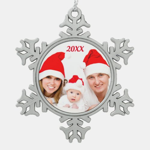 Personalized Custom FAMILY Holiday Photo Ornament