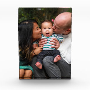 Personalized Custom Family Photo Block
