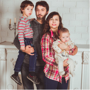 Personalized Custom Family Photo Cut Out