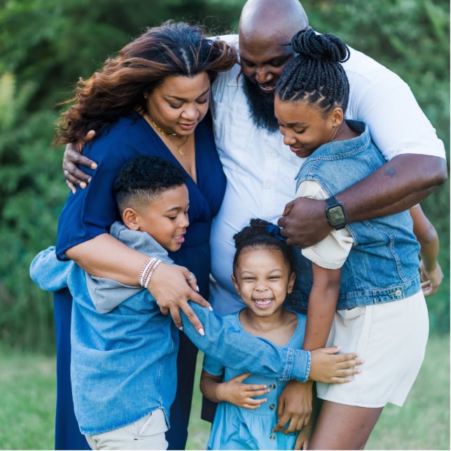 Personalized Custom Family Photo Cut Out (Front)