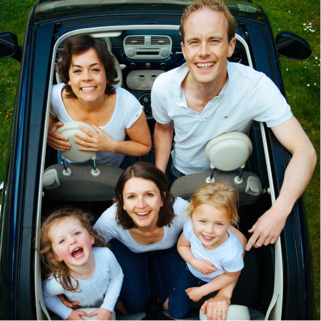 Personalized Custom Family Photo Cut Out (Front)