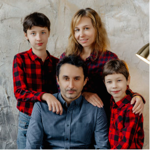 Personalized Custom Family Photo Cut Out