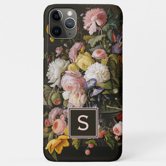 Personalized Custom Flowers Fine Art Painting Case-Mate iPhone Case (Back)