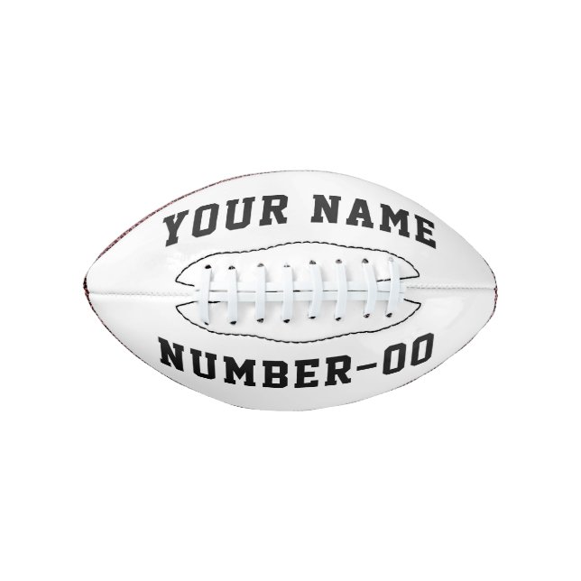 Personalized Custom Football –Add Your Text Here (Front)