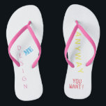 Personalized, custom, gift, beach, flip flops<br><div class="desc">Ok how cool is this!? Yea, very cool! You can personalize this item any way you want.. add a wedding photo, back to school pic, add your prom date pic. Customize something for Mother's day! This will be a great gift for the grad, or the dad! Make something special for...</div>