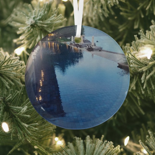Personalized Custom Glass Ornament (Insitu)