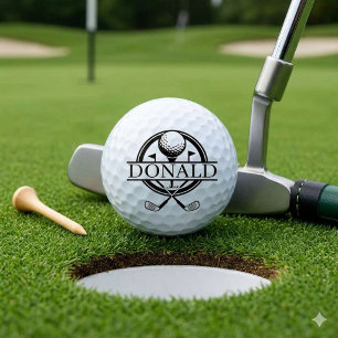 Personalized Custom Golf Ball, Custom Name & Logo Balls