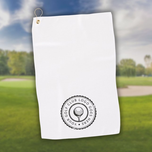 Personalized Custom Golf Club Logo Towel (Personalized Custom Golf Club Logo Golf Towel)