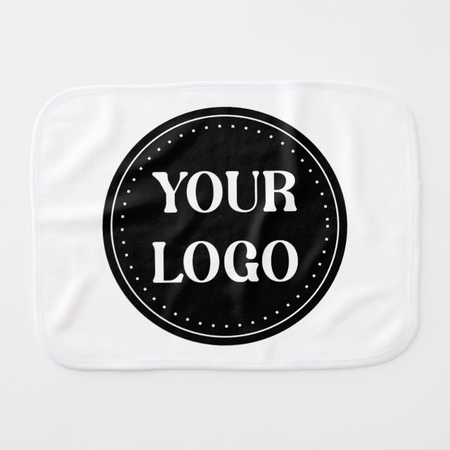 Personalized Custom Graduation gift Baby Burp Cloth (Front Horizontal)