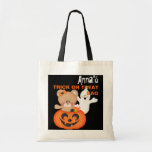 Personalized Custom Halloween Trick Or Treat Bag at Zazzle