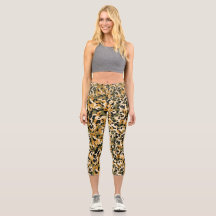 Personalized Custom High Waisted Yoga Capris