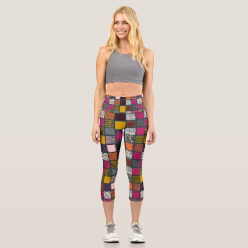 Personalized Custom High Waisted Yoga Capris