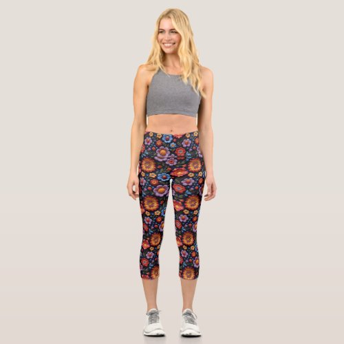 Personalized Custom High Waisted Yoga Capris