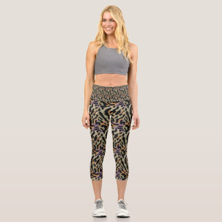 Personalized Custom High Waisted Yoga Capris