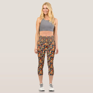 Personalized Custom High Waisted Yoga Capris