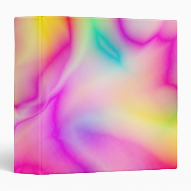 Personalized Custom Holographic 3 Ring Binder (Front/Spine)