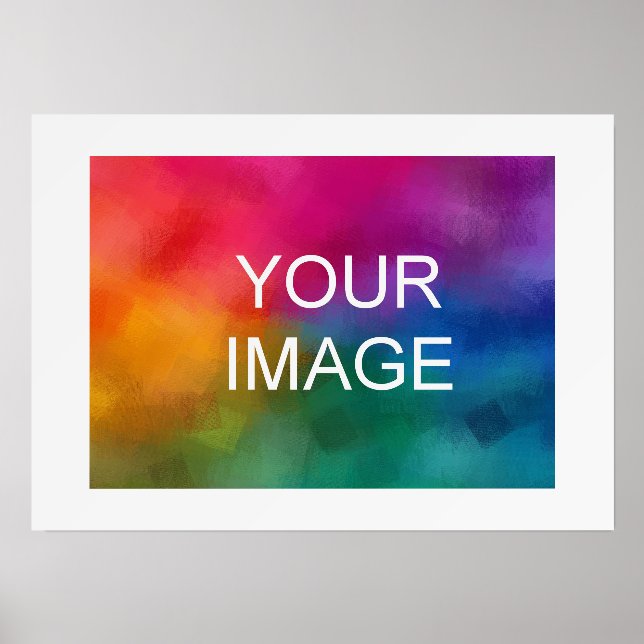 Personalized Custom Inset Mat Board Photo Print Holder (Front)