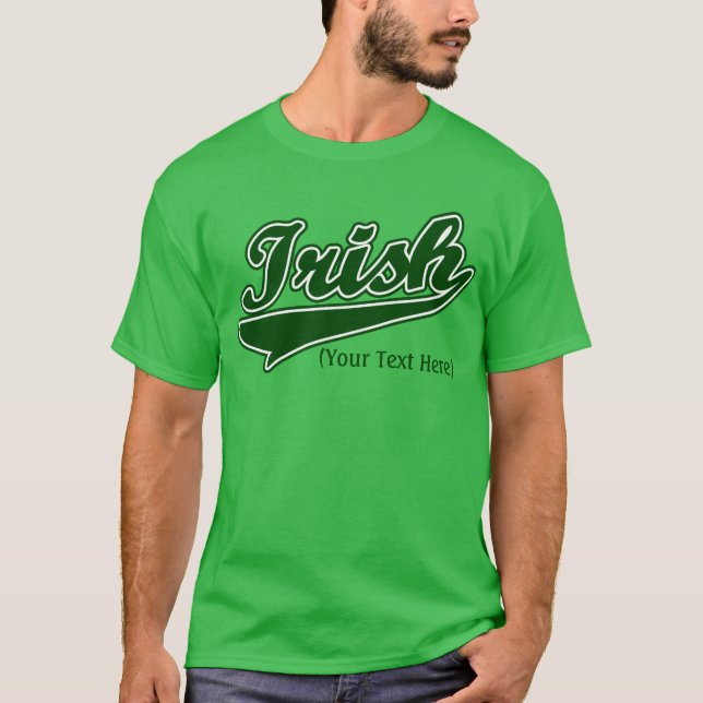 Personalized Custom Irish T-Shirt (Front)