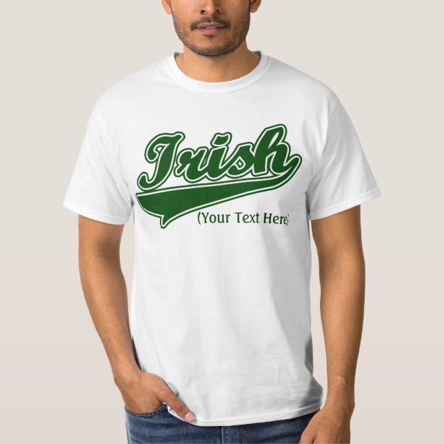 Personalized Custom Irish T-Shirt (Front)