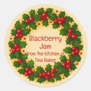 Personalized Custom Labels Holiday