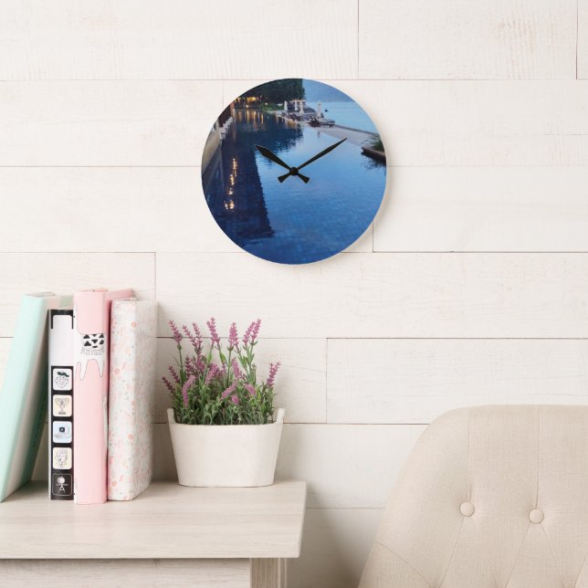 Personalized Custom Large Clock (Reading Room)